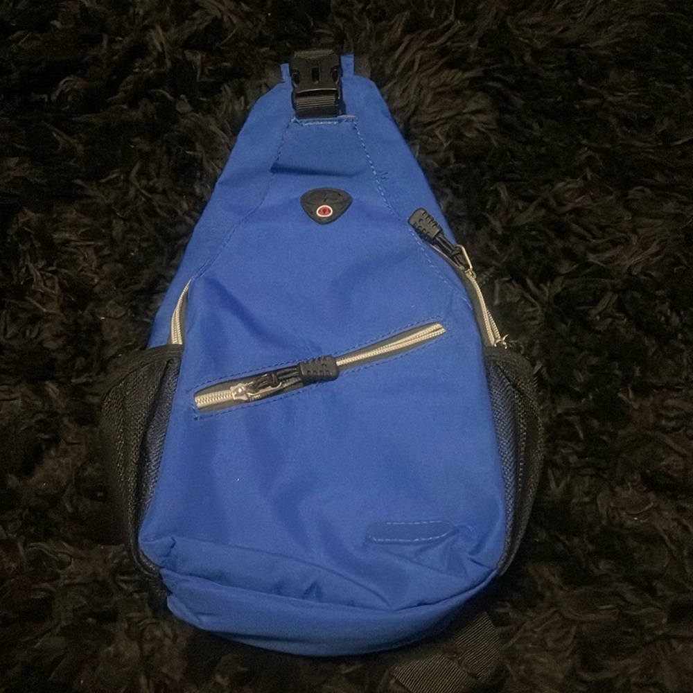 Masiso multi purpose sling backpack crossbody travel shoulder bag